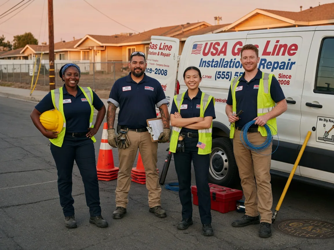 Gas Line Installation company in Freelandville, IN